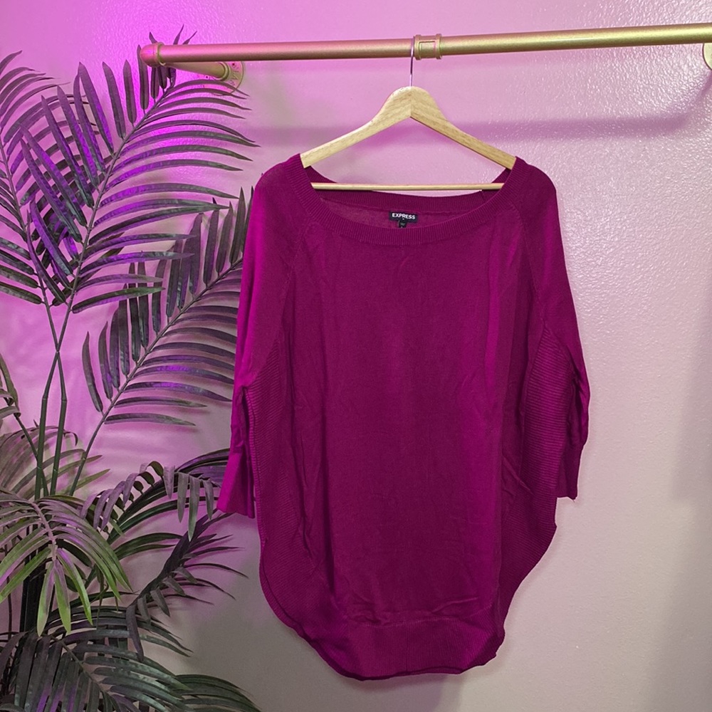 EXPRESS - PURPLE SWEATER